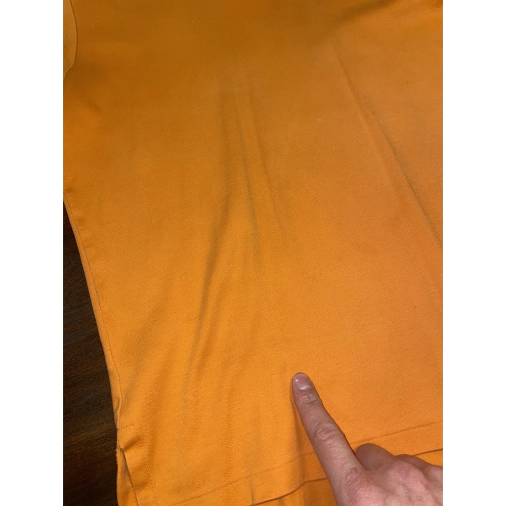Polo Ralph Lauren Orange Collared Dress Shirt - Medium - Picture 5 of 7